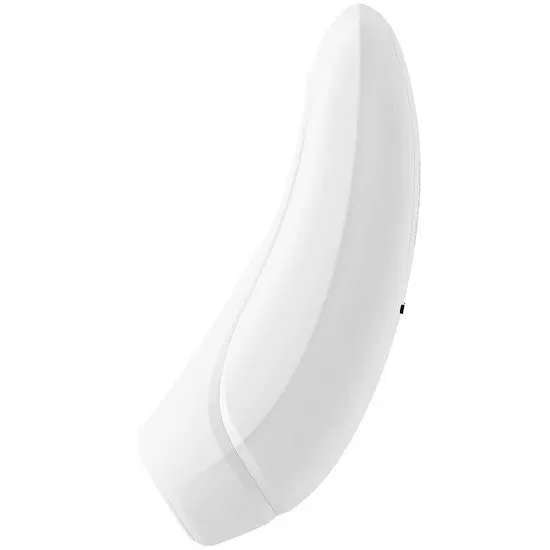 Satisfyer Vibrators Satisfyer Curvy 1 Bluetooth Clitoral Sucking Vibrator White