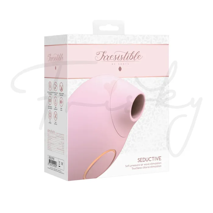 SHOTS Seductive Air Pulse Vibrator Pink SHOTS Vibrators