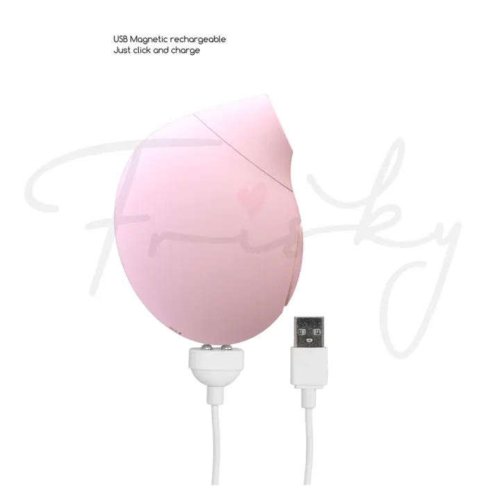 SHOTS Seductive Air Pulse Vibrator Pink SHOTS Vibrators