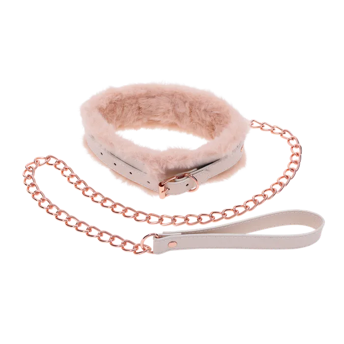 Sportsheets Vibrators Sportsheets Peaches n CreaMe Fur Collar Leash