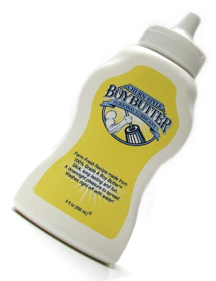 vendorunknown Vibrators Boy Butter Lube Squeeze Bottle 9 Fl Oz