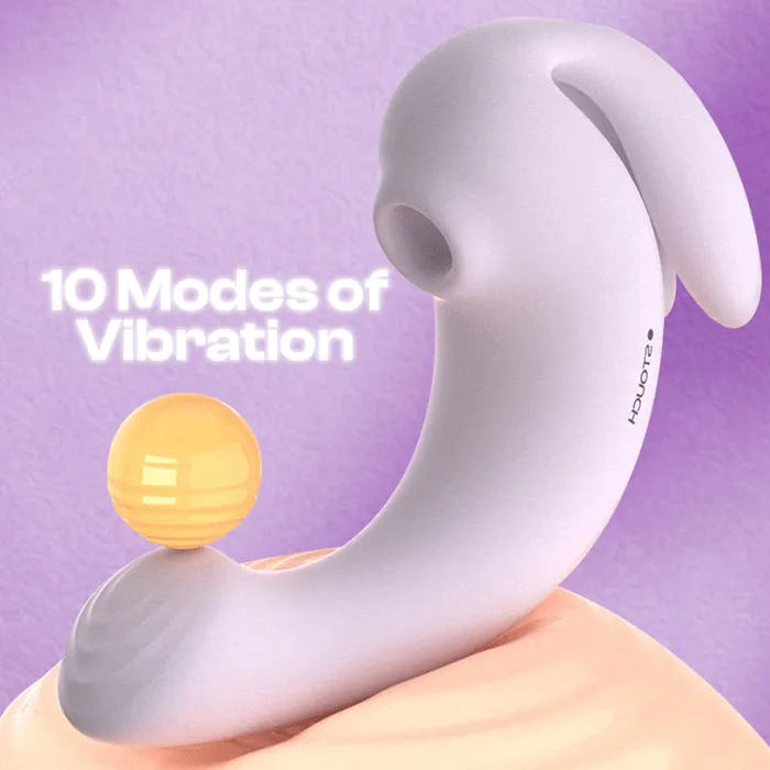 Vibrators FRISKY BUSINESS SG Lush Bunny Female Wearable APP Control Rabbit Suction Vibrator