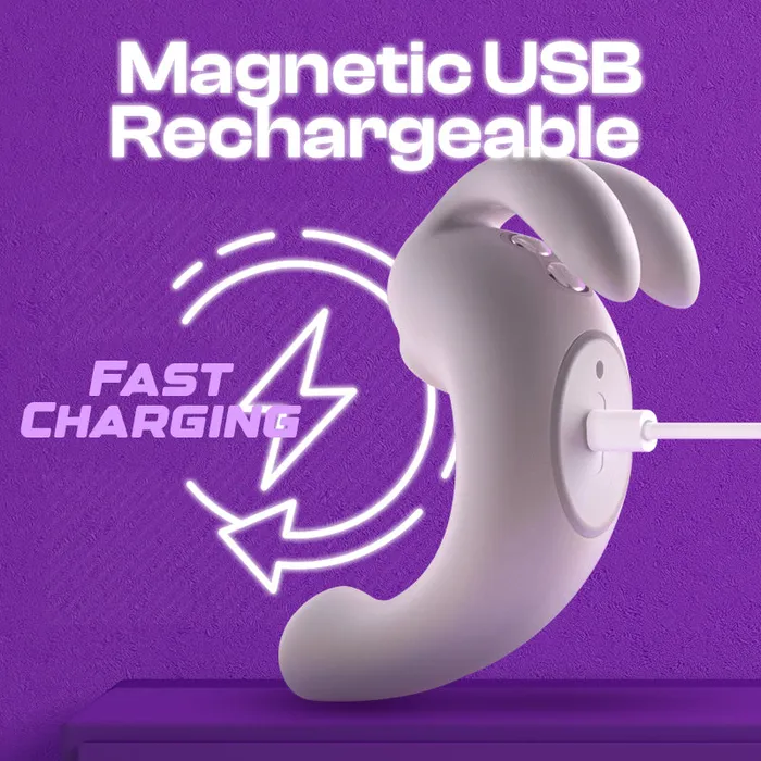 Vibrators FRISKY BUSINESS SG Lush Bunny Female Wearable APP Control Rabbit Suction Vibrator