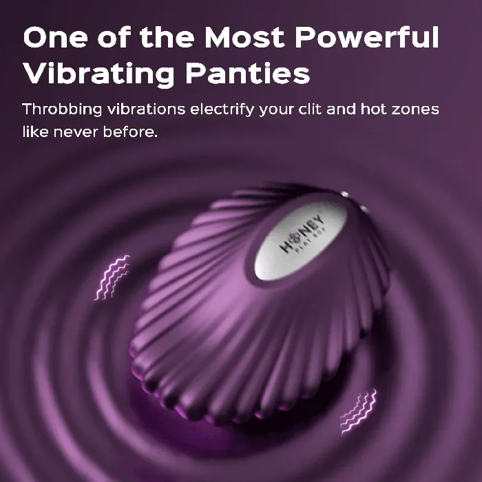 Vibrators Honey Play Box Pearl AppEnabled Magnetic Panty Vibe