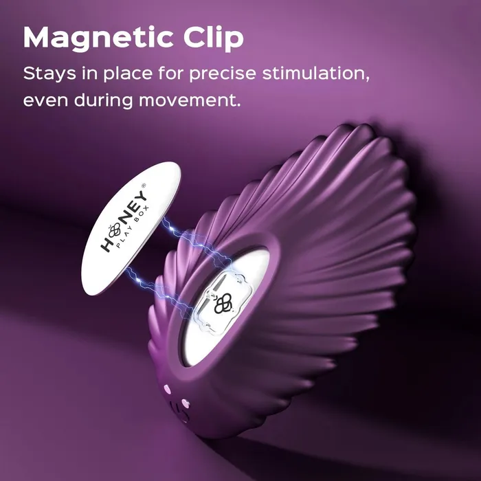 Vibrators Honey Play Box Pearl AppEnabled Magnetic Panty Vibe