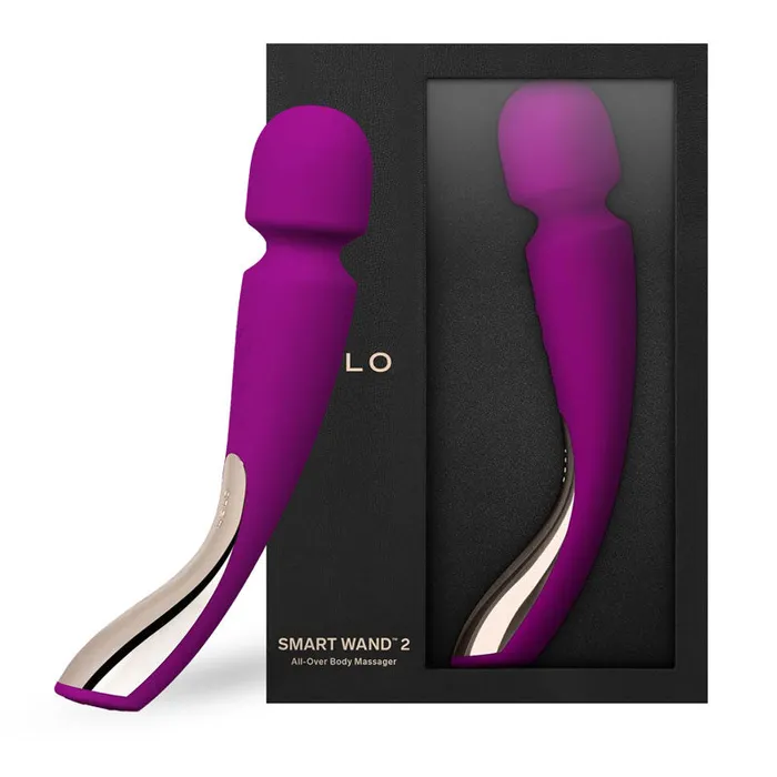 Vibrators Lelo Lelo Smart Wand 2 Medium Deep Rose