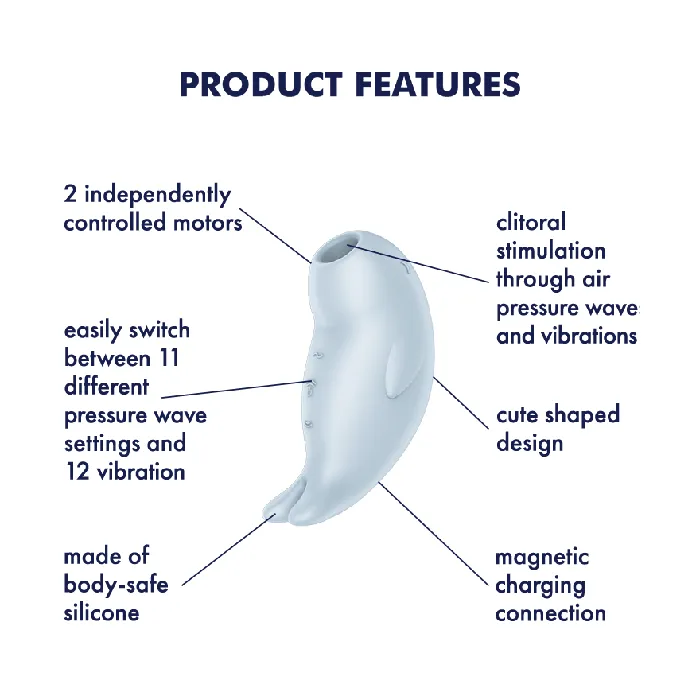 Vibrators Satisfyer Seal You Soon Air Pulse Vibrator Satisfyer