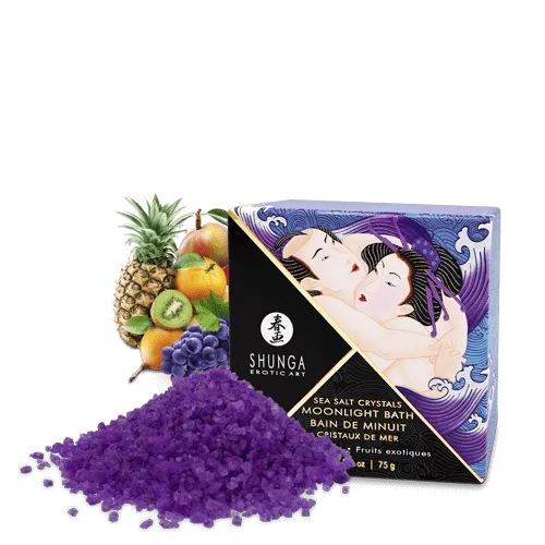 Vibrators Shunga Shunga Moonlight Bath Sea Salt Crystals 75g 26 oz Vibrators Shunga Shunga Moonlight Bath Sea Salt Crystals 75g 26 oz