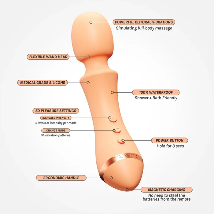 Vush Vush Majesty 2 Wand Vibrator Vibrators