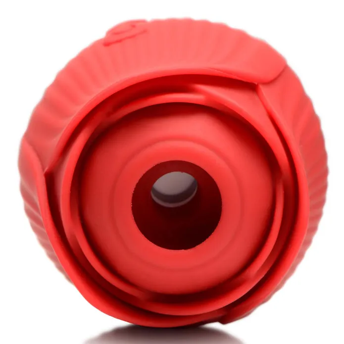 XR Brands Vibrators Bloomgasm Flutter Rose Sucking Rose w Butterfly Teaser