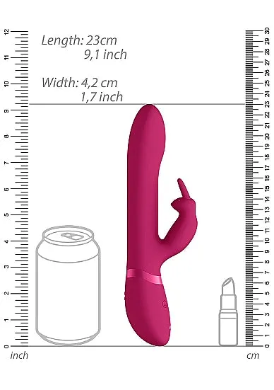 Amoris Stimulating Beads Rabbit Pink HonourSkintwocom Vibrators