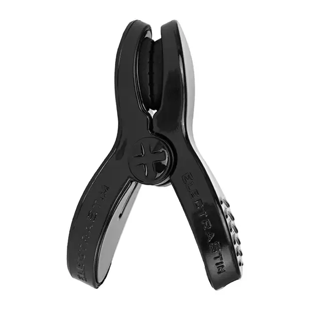 Anal ElectraStim Electrastim Bipolar Electraclamp Black Anal ElectraStim Electrastim Bipolar Electraclamp Black
