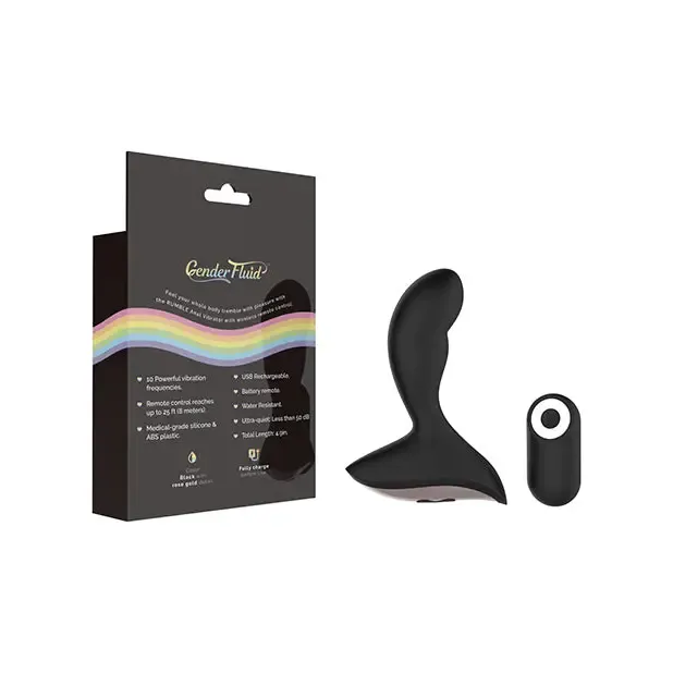 Anal Gender Fluid Rumble Anal Vibe wRemote Black Thank Me Now INC Anal Gender Fluid Rumble Anal Vibe wRemote Black Thank Me Now INC