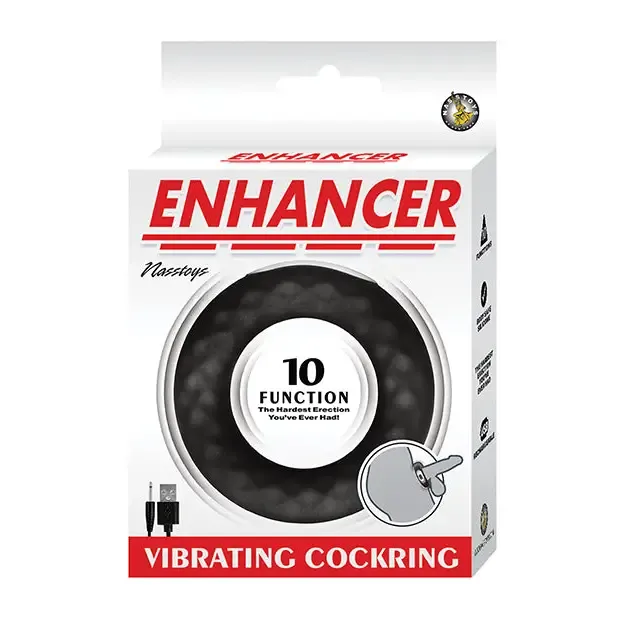 Anal Novelties By Nasswalk Nasstoys Enhancer Vibrating Cockring Silicone Black Anal Novelties By Nasswalk Nasstoys Enhancer Vibrating Cockring Silicone Black