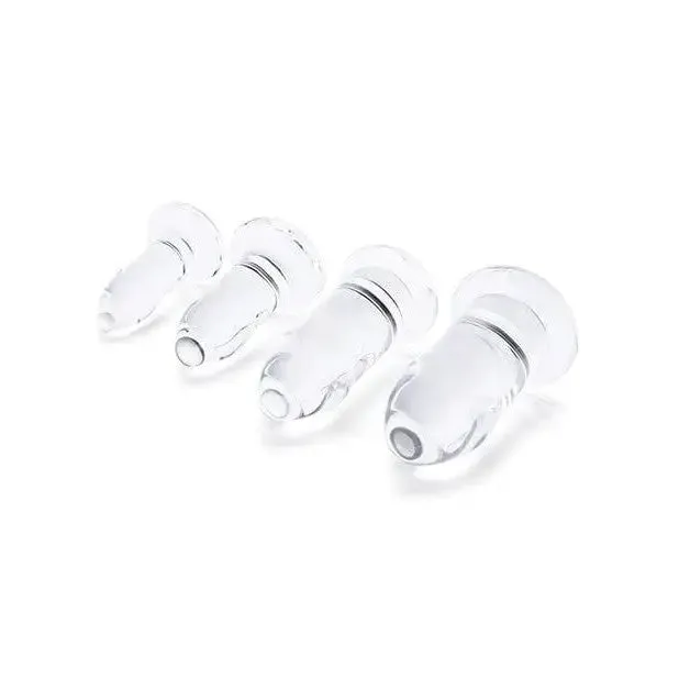 bVibe Anal bVibe Glass Anal Dilator 4 Piece Set