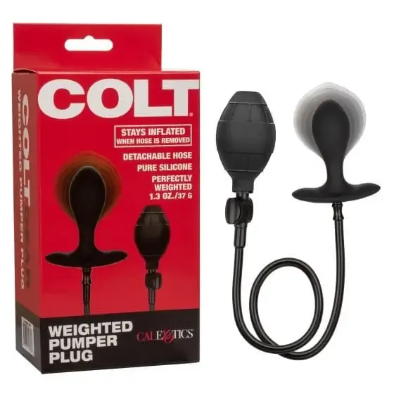 CalExotics Anal Colt Weighted Pumper Plug