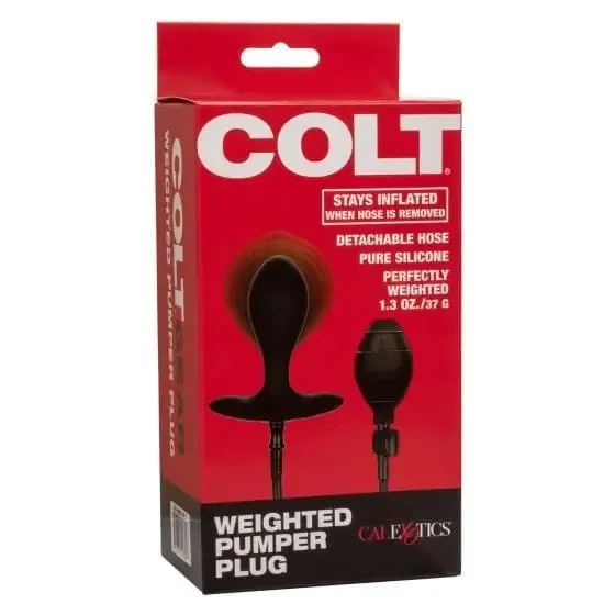 CalExotics Anal Colt Weighted Pumper Plug