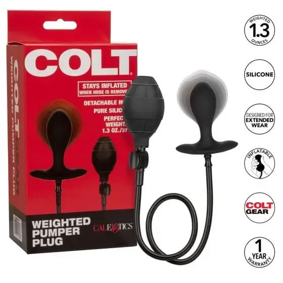 CalExotics Anal Colt Weighted Pumper Plug