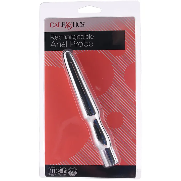 CalExotics Anal Rechargeable Anal Probe in Silver