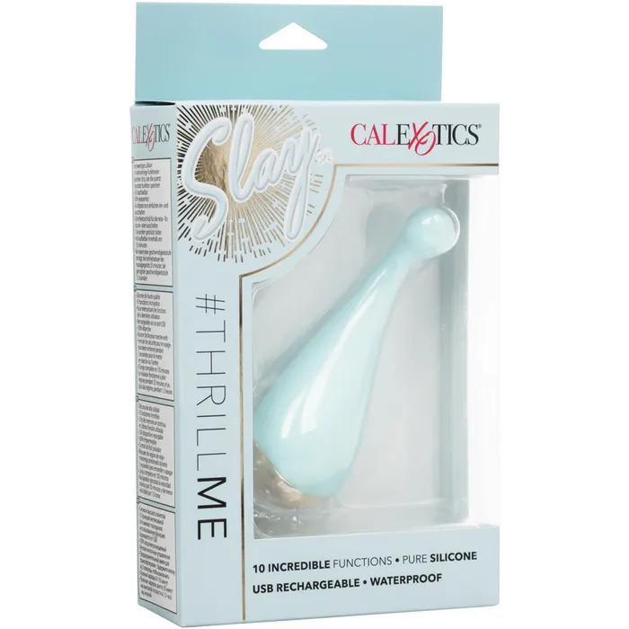 CalExotics Slay ThrillMe Clitoral Vibrator Blue CalExotics Vibrators