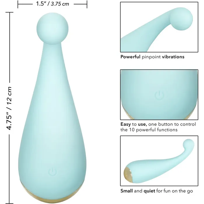 CalExotics Slay ThrillMe Clitoral Vibrator Blue CalExotics Vibrators