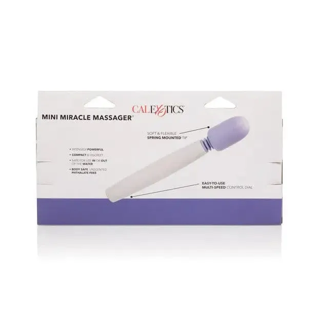 CalExotics Vibrators Miracle Massager Mini Multispeed Lavender