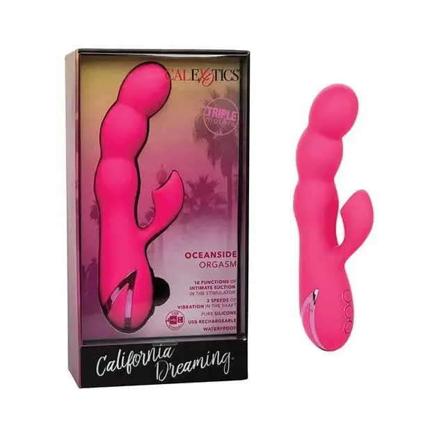 California Dreaming Oceanside Orgasm Pink CalExotics Vibrators