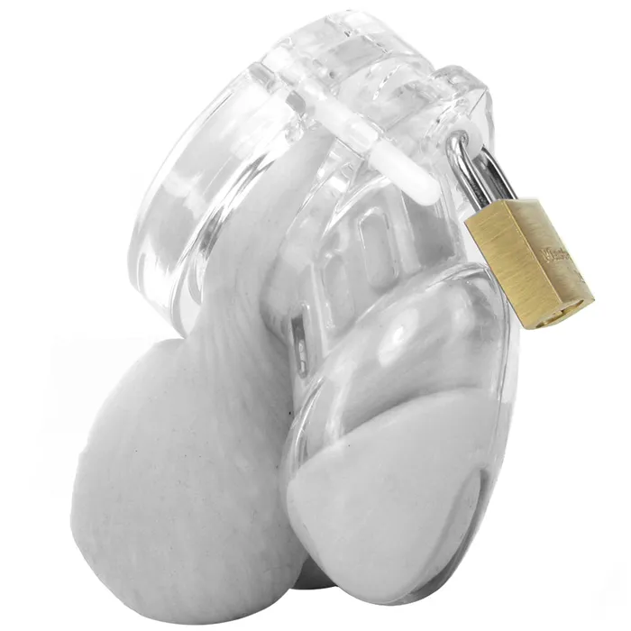 CB6000S Clear Male Chastity Device in 25 Inch CBX Anal CB6000S Clear Male Chastity Device in 25 Inch CBX Anal