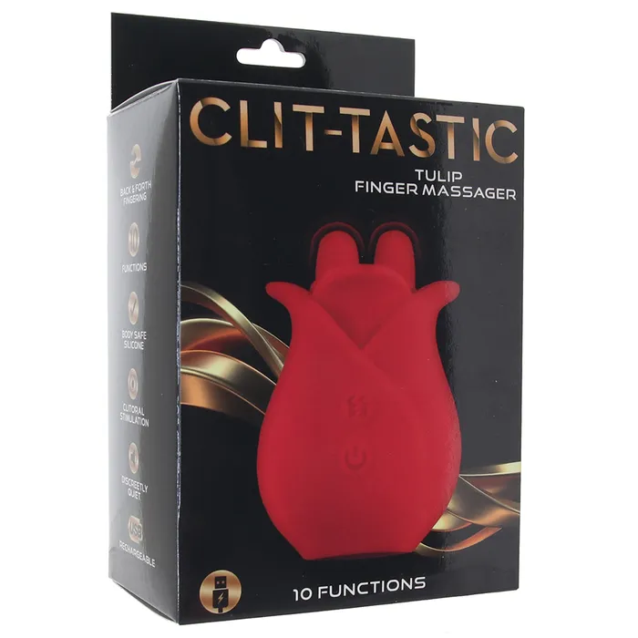 ClitTastic Tulip Finger Massager Vibe Nasstoys Vibrators
