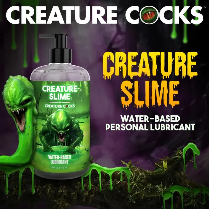 Creature Slime Waterbased Lubricant 16oz Creature Cocks Lubricants