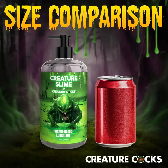 Creature Slime Waterbased Lubricant 16oz Creature Cocks Lubricants