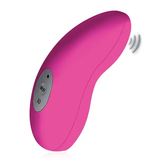 Deeva Vibrators Fuzu Vibrating Palm Massager Neon Pink Deeva Vibrators Fuzu Vibrating Palm Massager Neon Pink