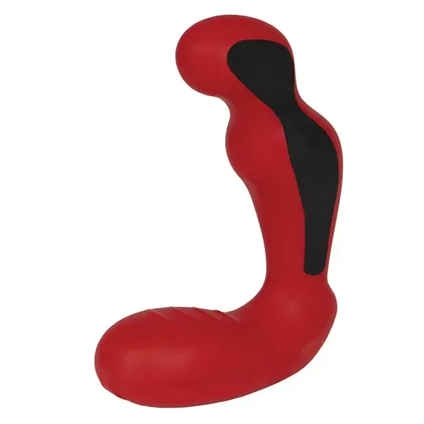 ElectraStim Anal Electrastim Silicone Fusion Habanero Prostate Massager Redblack ElectraStim Anal Electrastim Silicone Fusion Habanero Prostate Massager Redblack