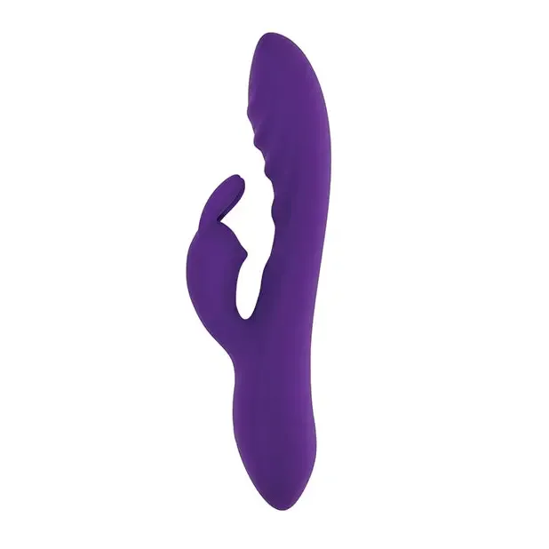 Evolved Novelties INC Vibrators Evolved Wavy Rabbit Vibrator Purple Evolved Novelties INC Vibrators Evolved Wavy Rabbit Vibrator Purple