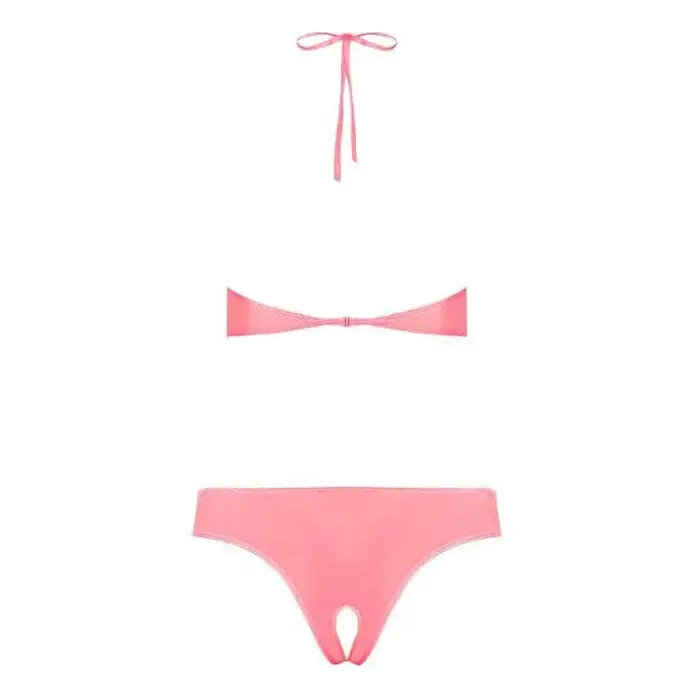Forever Mesh Underboob Teddy Coral 2xl Magic Silk Vibrators