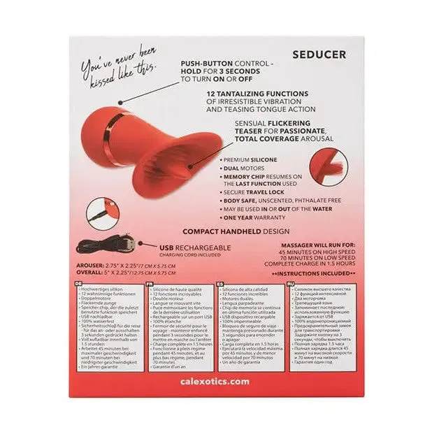 French Kiss Seducer Red CalExotics Vibrators