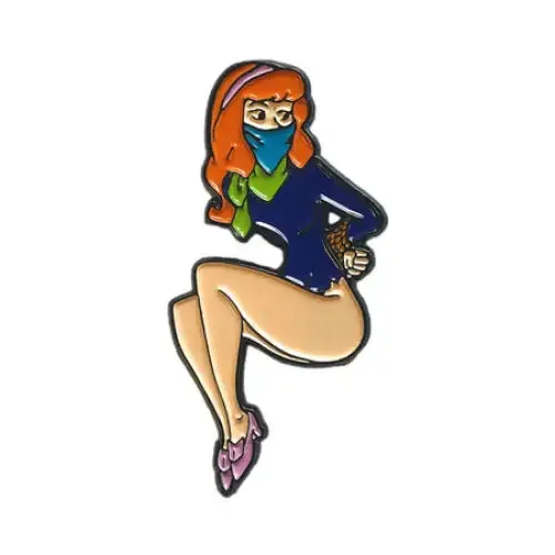Geeky Kinky Kevin Knight Geeky Kinky The Red Head Enamel Pin Vibrators