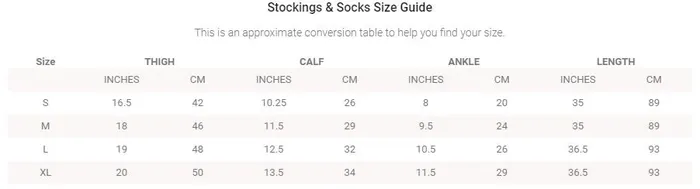 HonourSkintwocom Teddies And Bodies Nurse White Cross Stockings One Size HonourSkintwocom Teddies And Bodies Nurse White Cross Stockings One Size