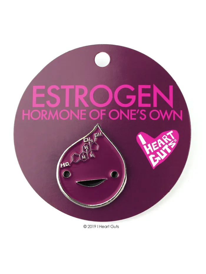 I Heart Guts Anal I Heart Guts Estrogen Pin