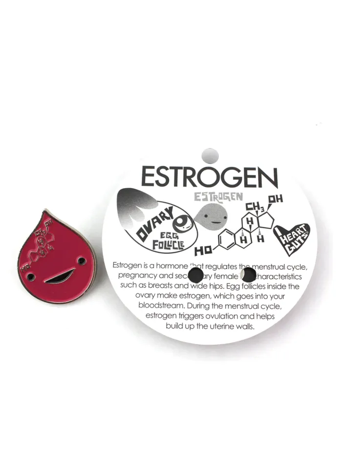 I Heart Guts Anal I Heart Guts Estrogen Pin