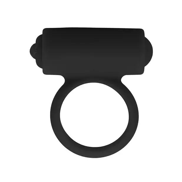 In A Bag Vibrating Cring Black Doc Johnson Anal