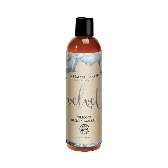 Intimate Earth Velvet Touch Silicone Glide and Massage 120ml4oz Intimate Earth Vibrators Intimate Earth Velvet Touch Silicone Glide and Massage 120ml4oz Intimate Earth Vibrators