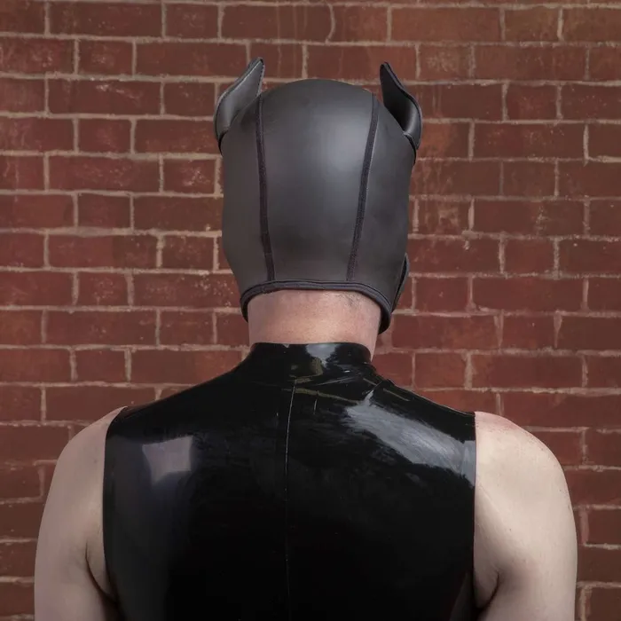 K9 Puppy Hood Black Mr S Leather Anal