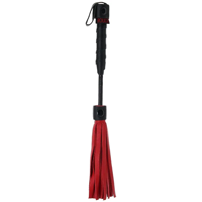 Leather Mini Flogger in Red Red Rouge Lingerie Restraints