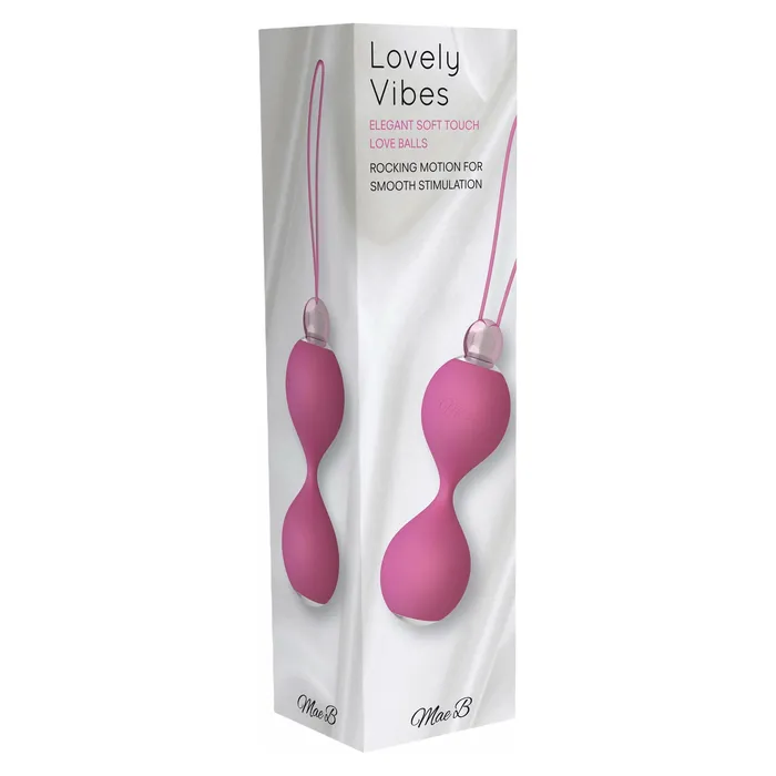 Mae B Vibrators Mae B Lovely Vibes Kegel Balls Pink