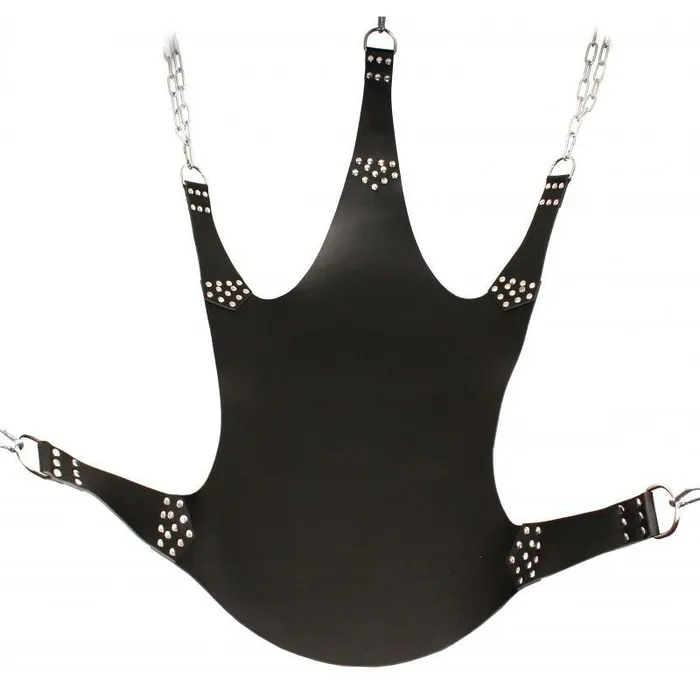 MR SLING Leather Sling 5 points Black Mr Sling Restraints