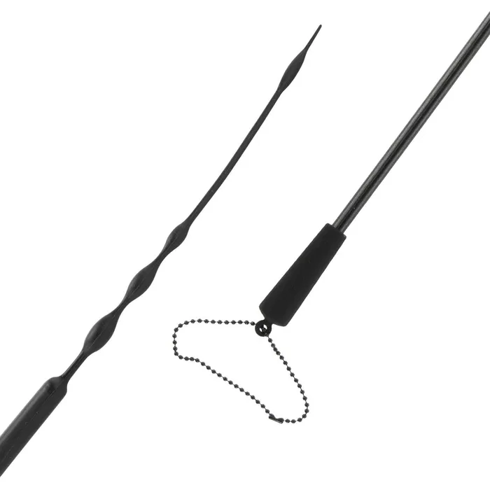 Neojoy Anal Neojoy Flogger Bondage Spanker Silicone Black 1968 inch 50cm