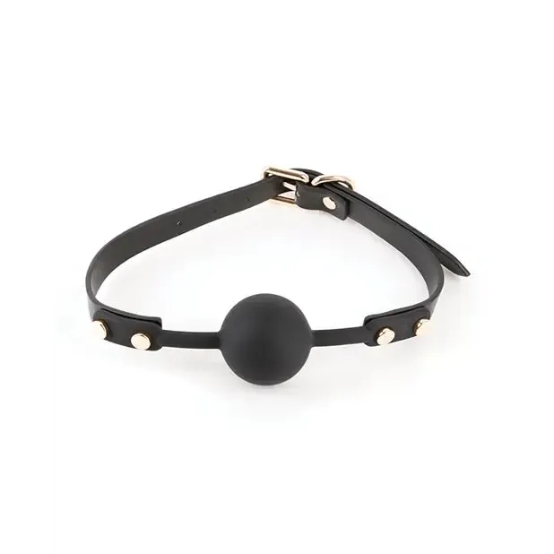 Ns Novelties INC Fetish Fashion Janice Ball Gag Black Anal