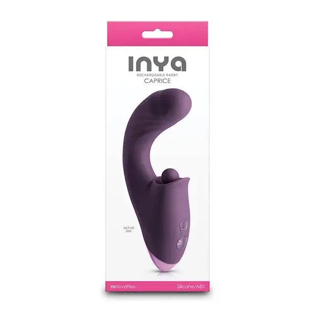 Ns Novelties INC INYA Caprice Purple Vibrators Ns Novelties INC INYA Caprice Purple Vibrators