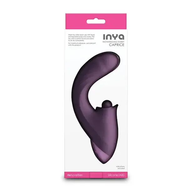 Ns Novelties INC INYA Caprice Purple Vibrators Ns Novelties INC INYA Caprice Purple Vibrators